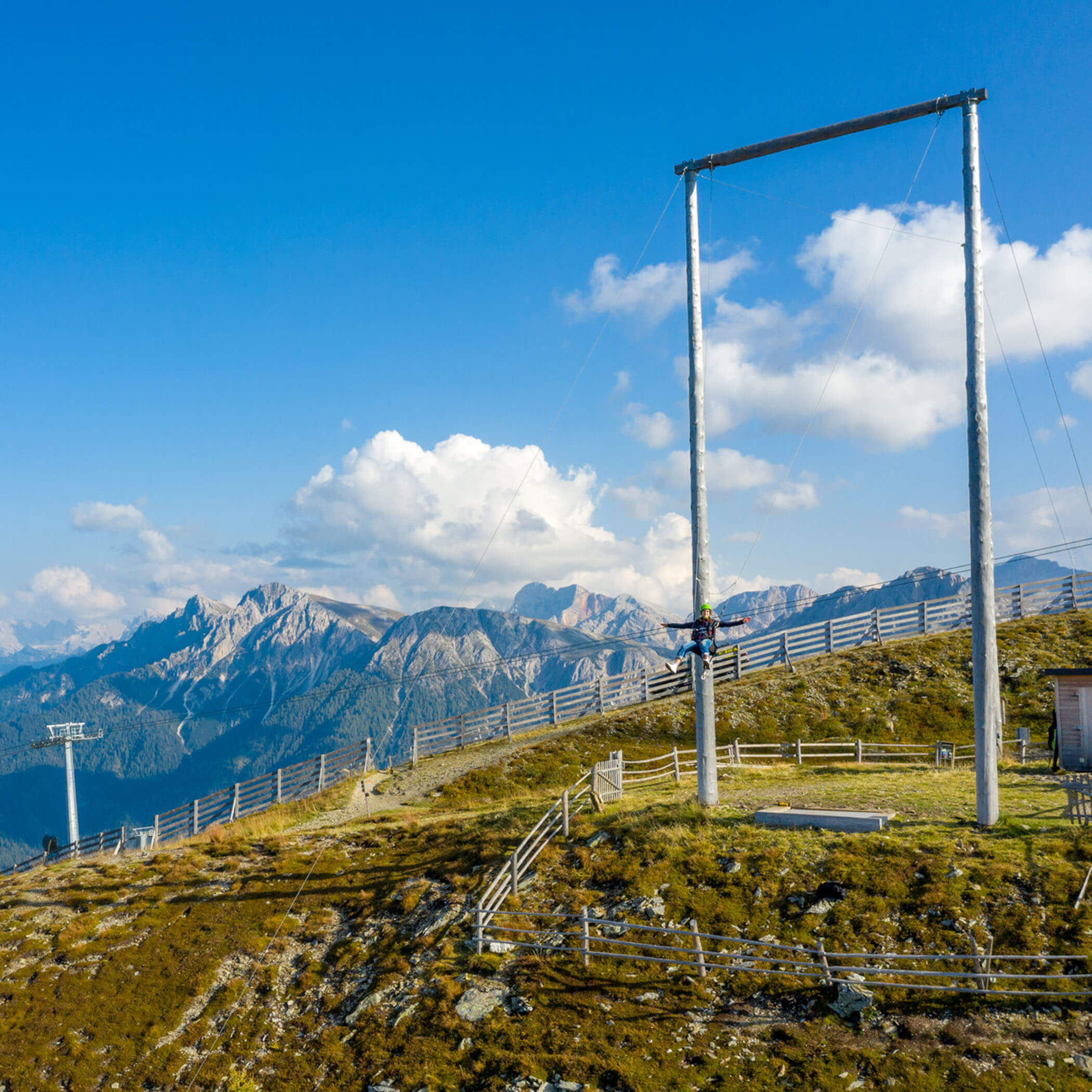 Giant swing - Plan de Corones Active - Hotel Terentnerhof