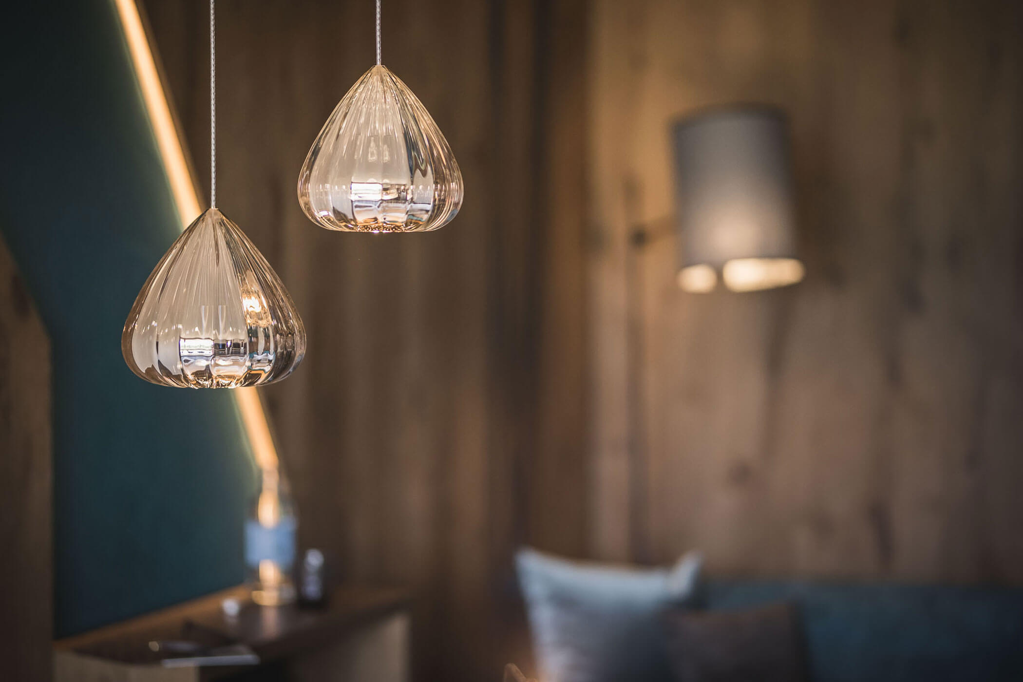 Lamps - detail photo - Hotel Terentnerhof