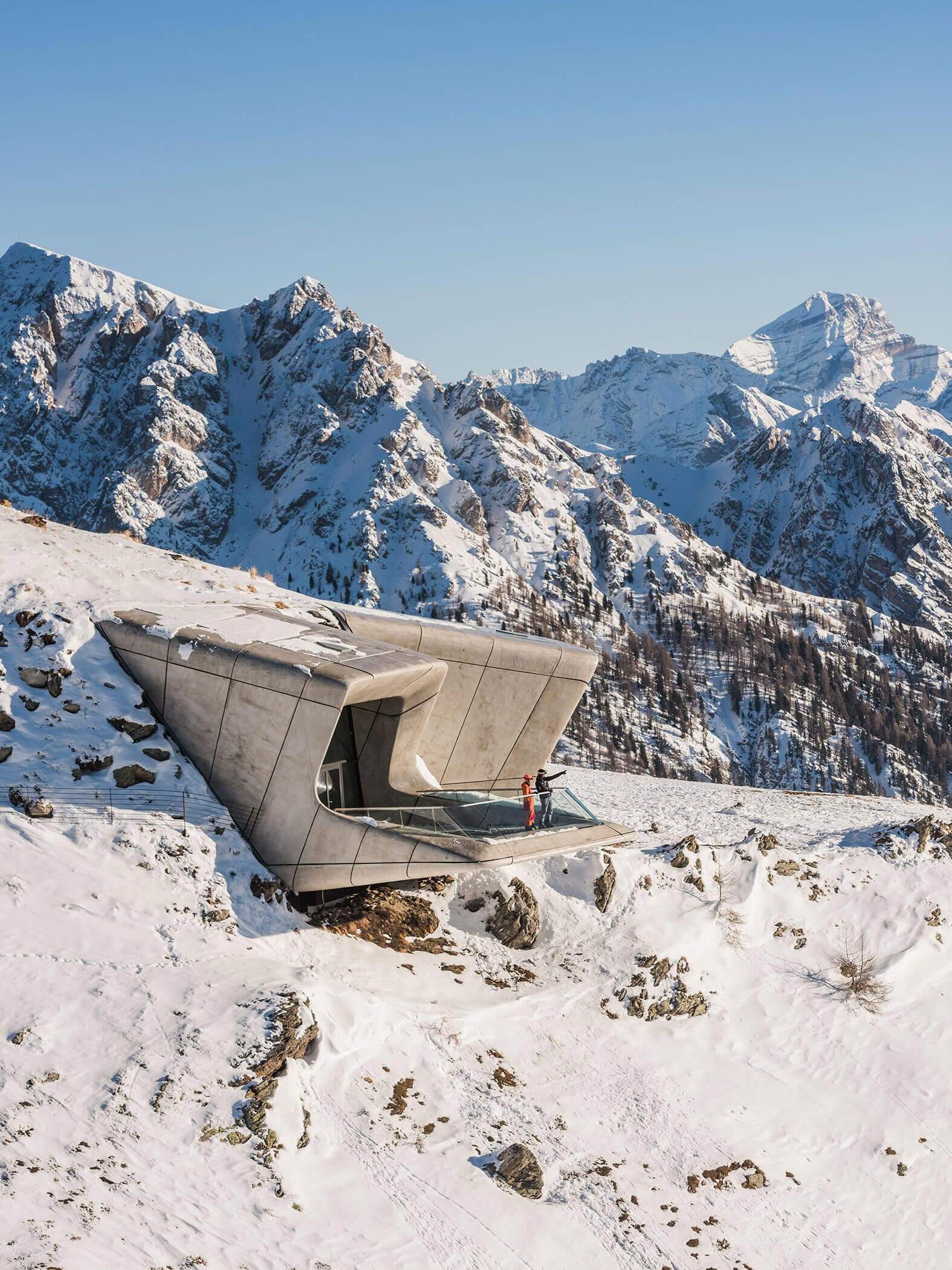 Ein Tag am Kronplatz beim Skifahren - Messner Mountain Museum - Hotel Terentnerhof
