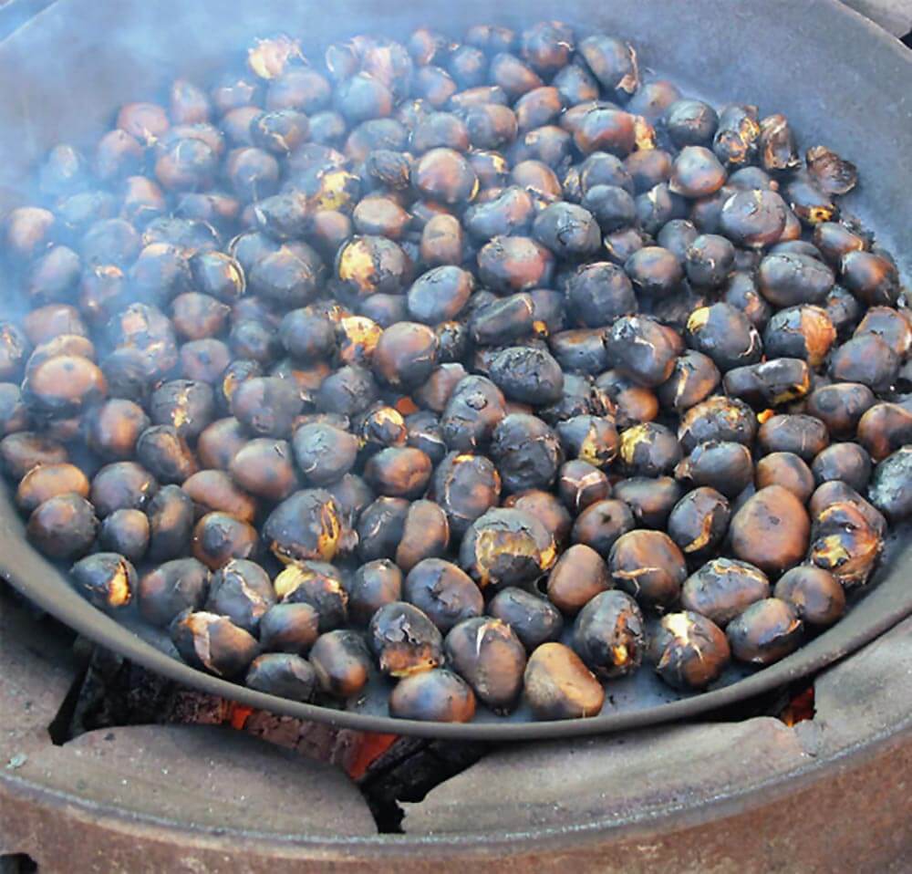 Stegner Markt - Kastanien braten - Hotel Terentnerhof
