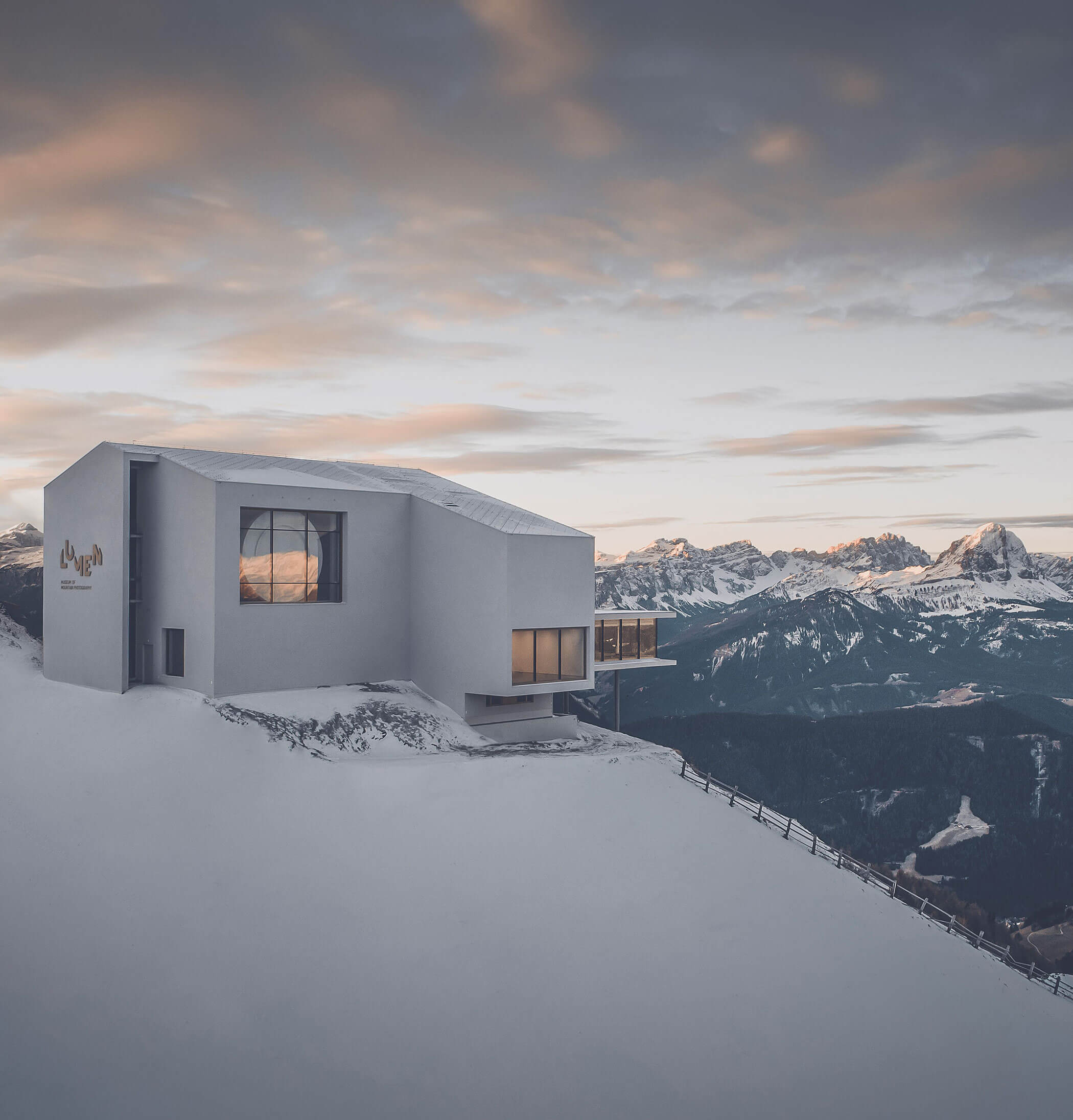 Lumen Museum im Pustertal - Winterlandschaft - Hotel Terentnerhof