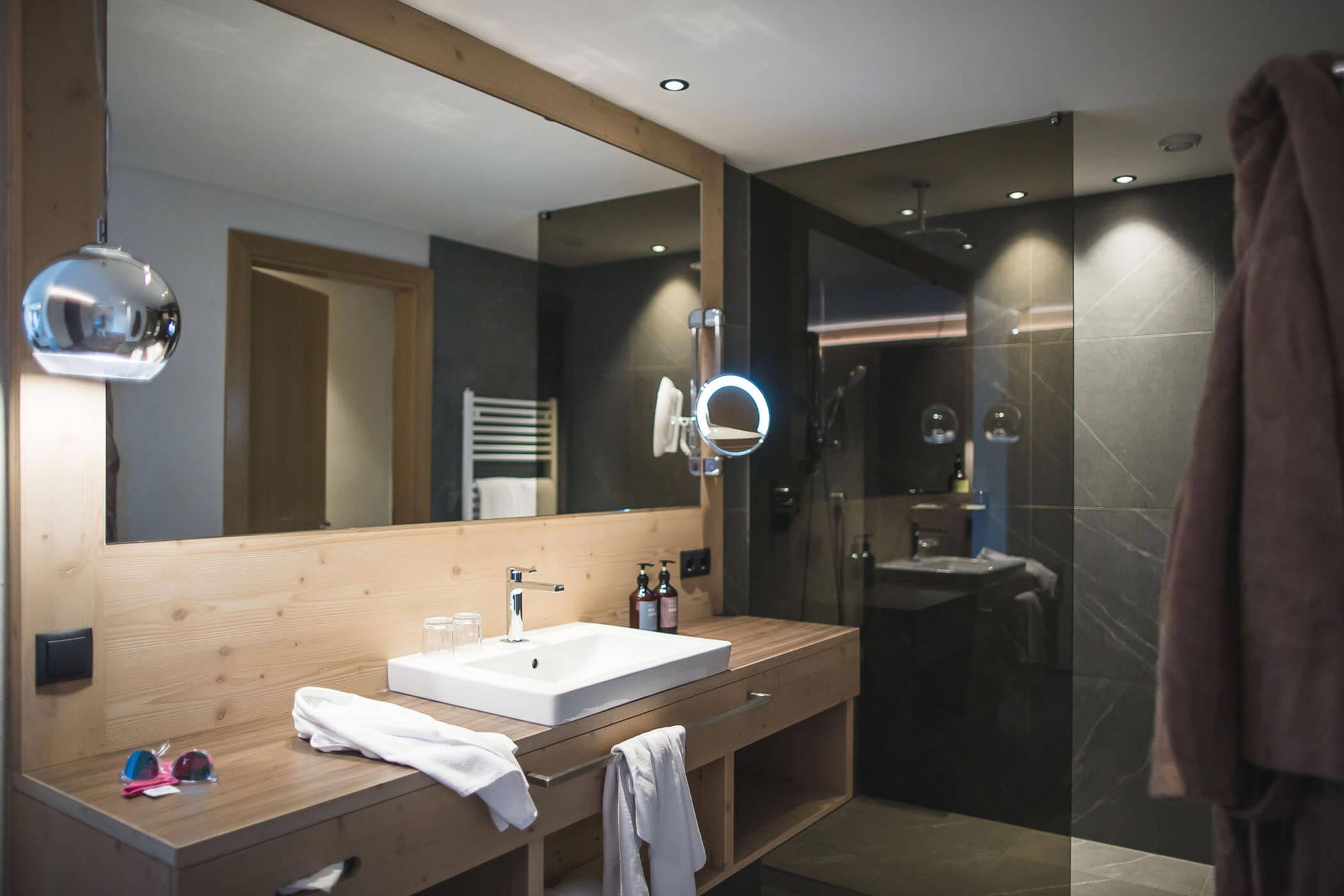 Junior Suite - Bad Detailaufnahme - Hotel Terentnerhof