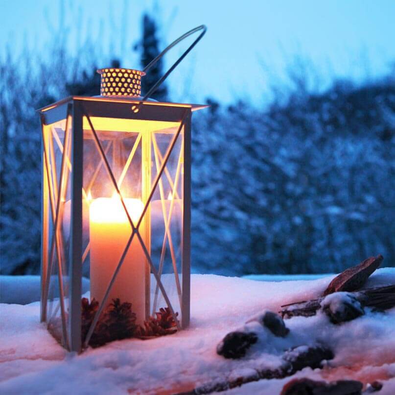 Advent - Detailfoto Laterne - Hotel Terentnerhof