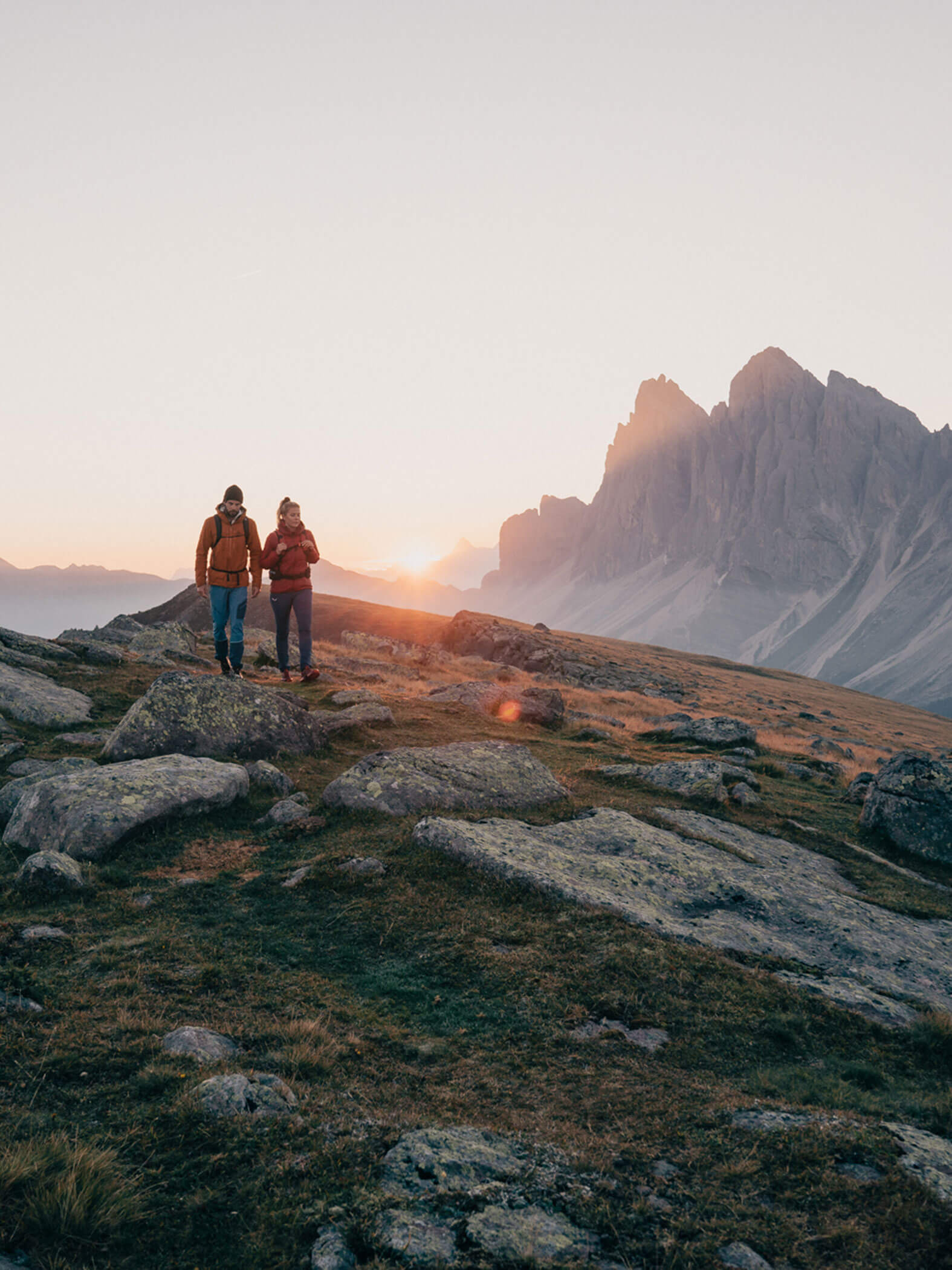 Mountain hiking with sunrise in Val Pusteria - Hotel Terentnerhof