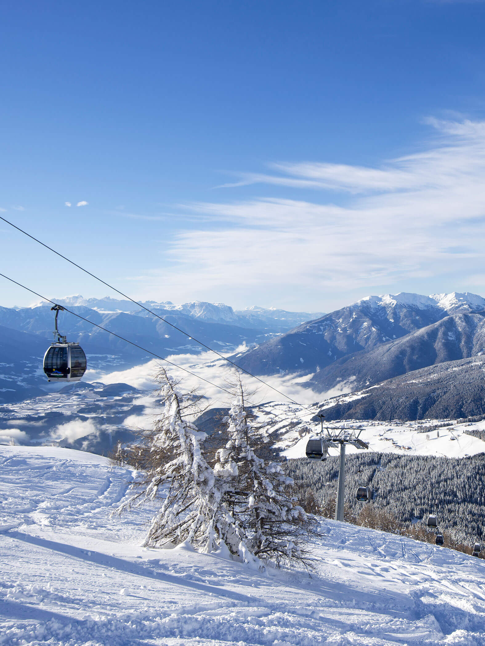 Ski lifts - Winter in Val Pusteria - Hotel Terentnerhof