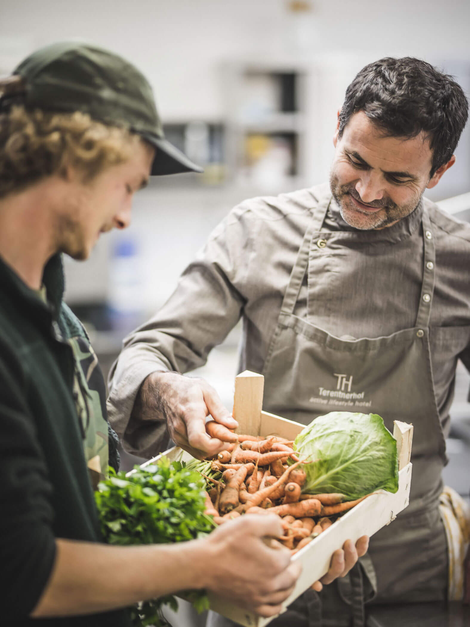 Fresh vegetables from the region - Hotel Terentnerhof