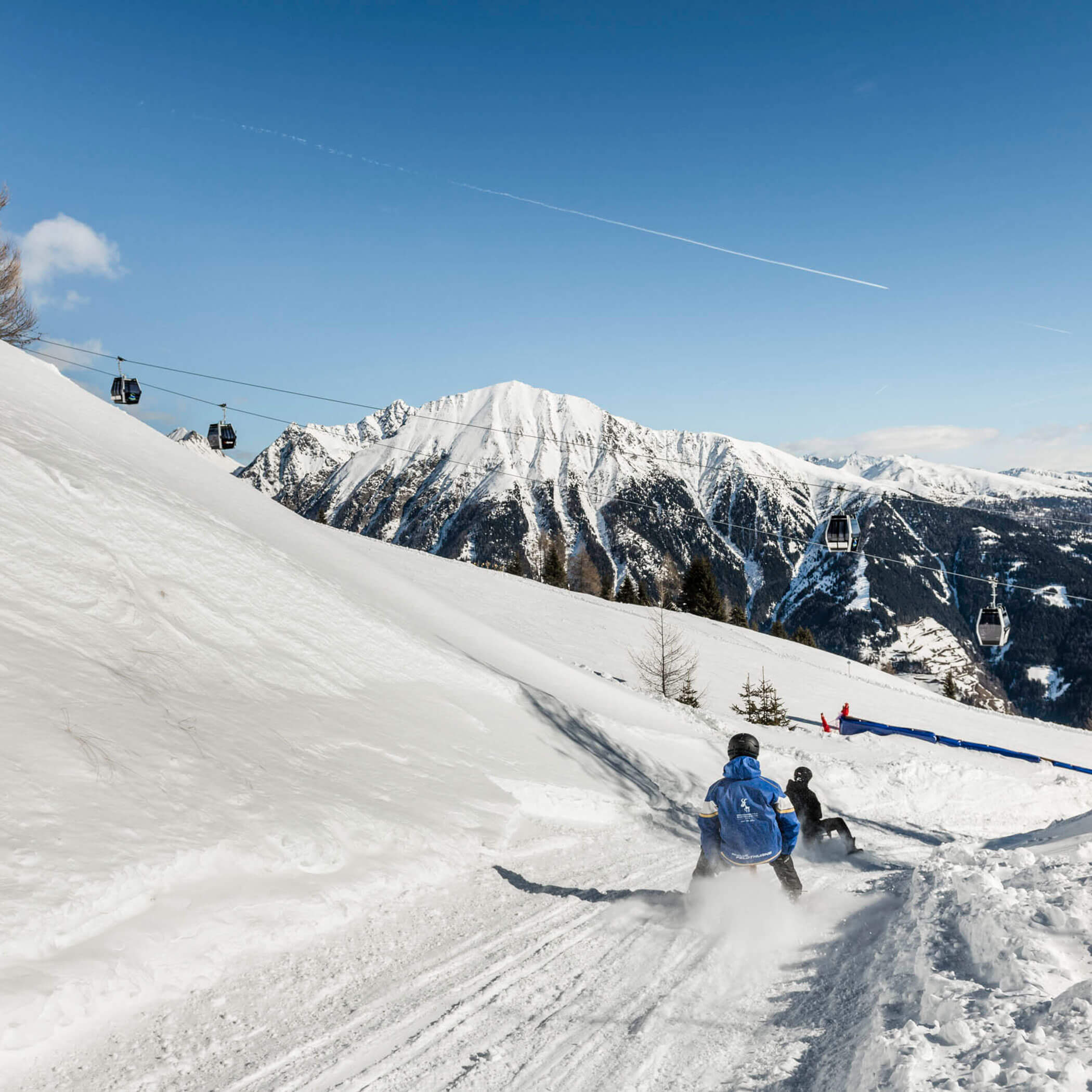 Tobogganing fun in Val Pusteria - Hotel Terentnerhof