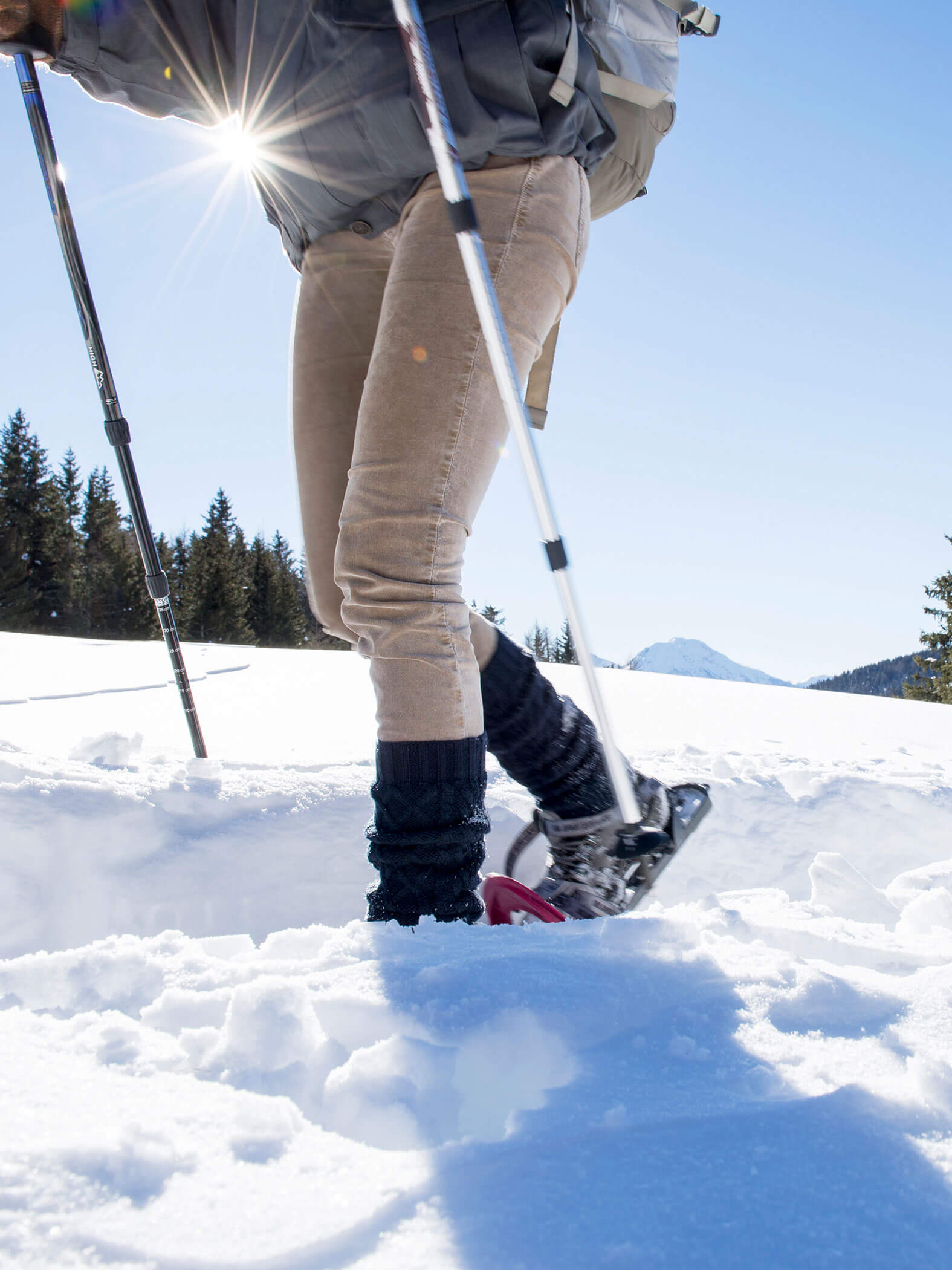 Winterwanderungen in den verschneiten Dolomiten - Hotel Terentnerhof