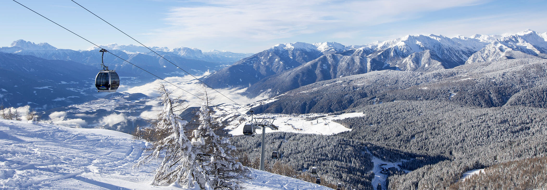 Skiing in Val Pusteria - horizontal format - Hotel Terentnerhof