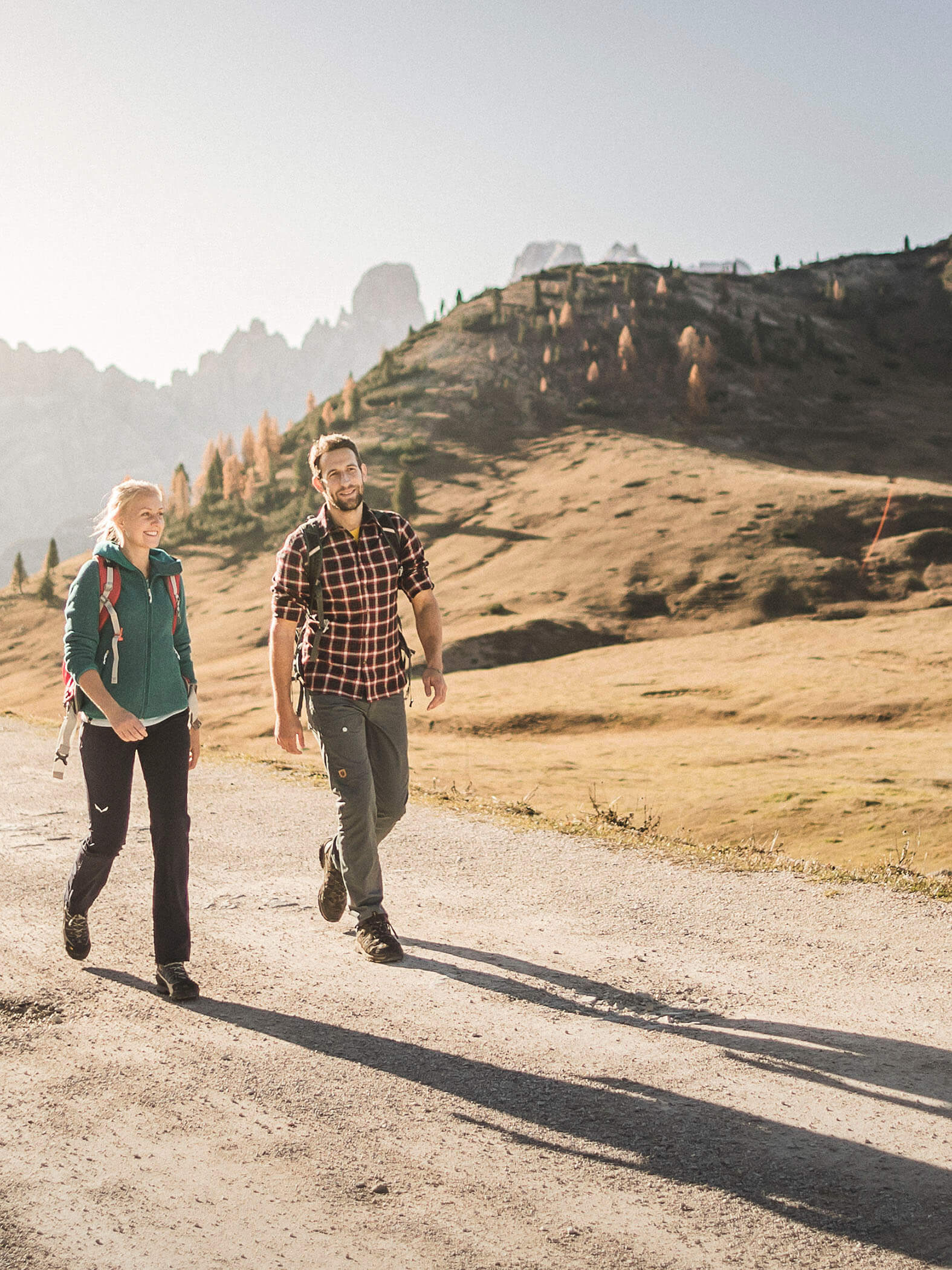 Wanderung Mann & Frau in den Dolomiten - Hotel Terentnerhof